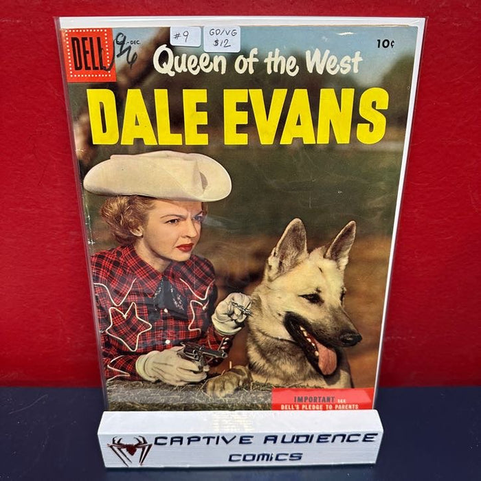 Queen of the West Dale Evans #9 - GD/VG