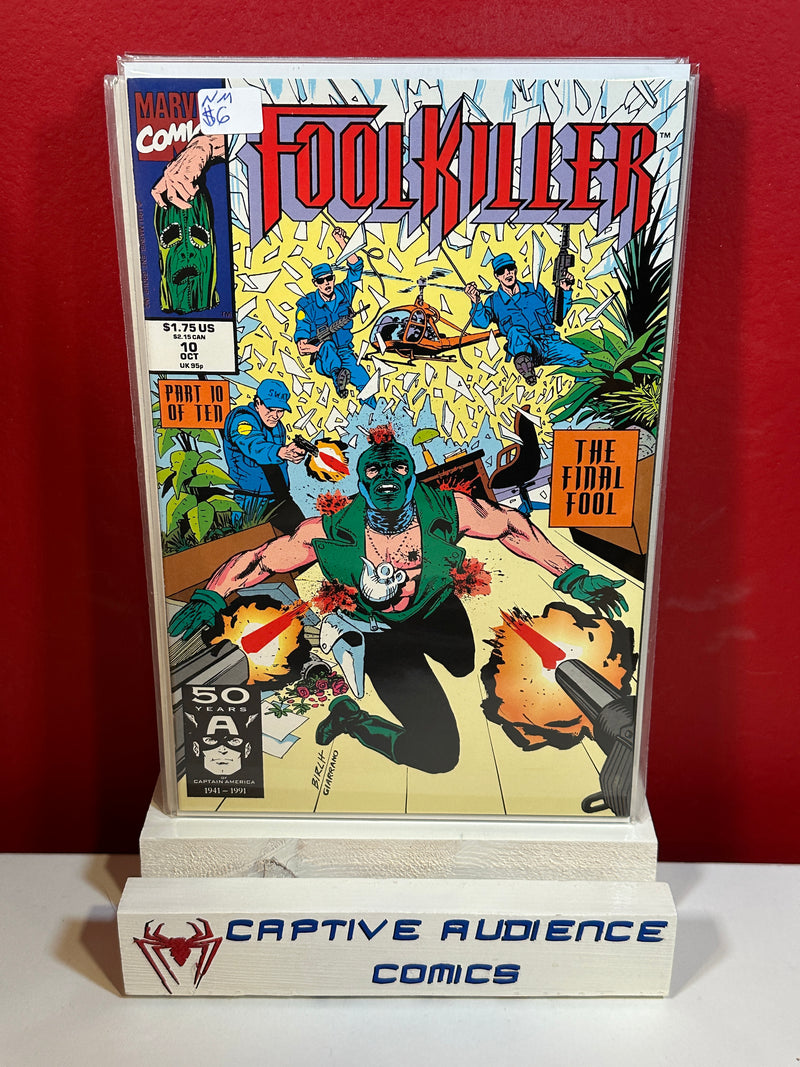 Foolkiller, Vol. 1 #10 - NM