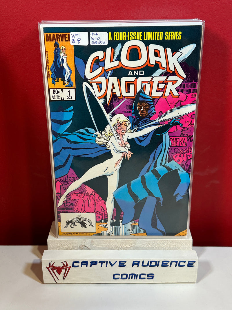 Cloak and Dagger, Vol. 1 #1 - 1st Solo Series - VF