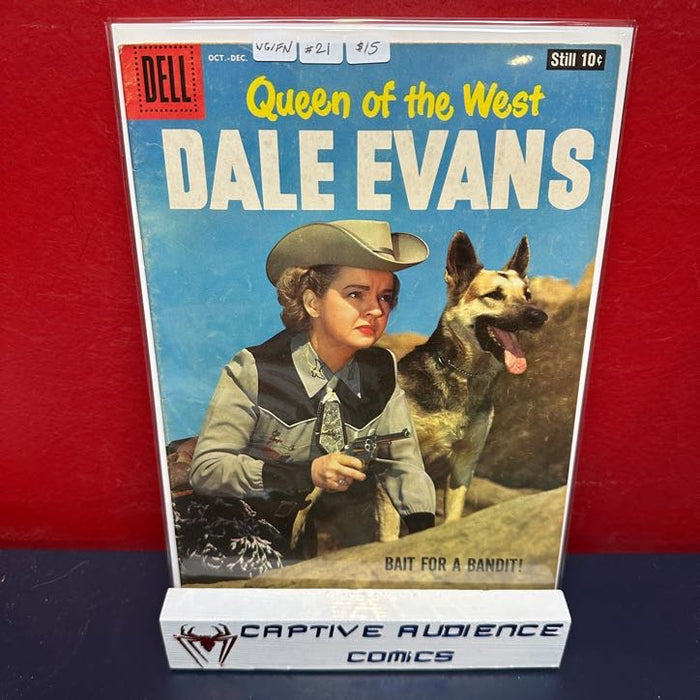 Queen of the West Dale Evans #21 - VG/FN