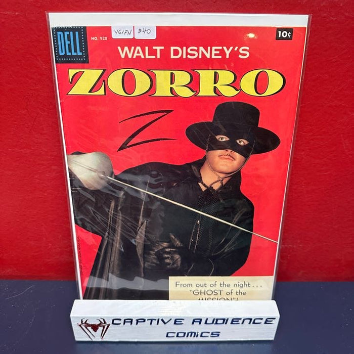Four Color Series II #920 - Zorro - VG/FN