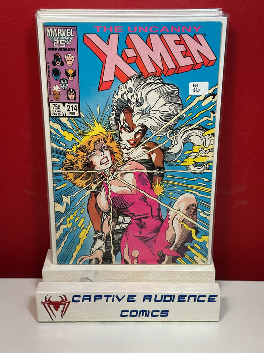 Uncanny X-Men, Vol. 1 #214 - FN
