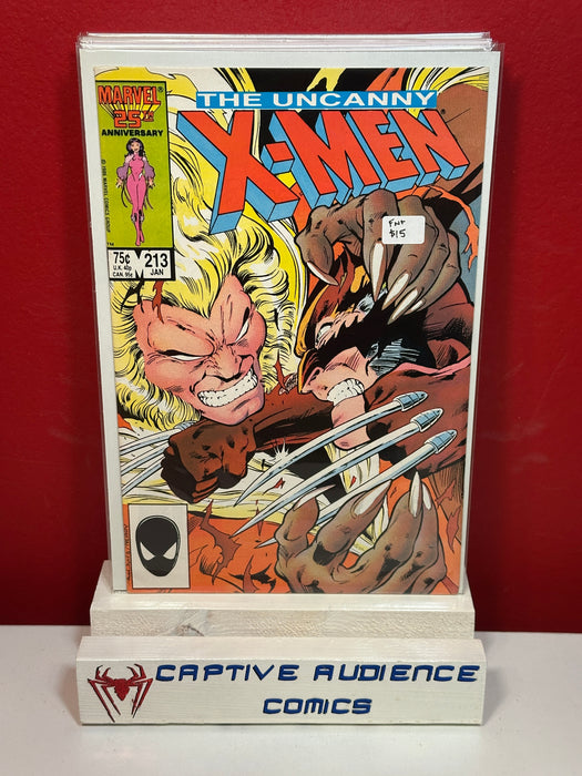 Uncanny X-Men, Vol. 1 #213 - FN+