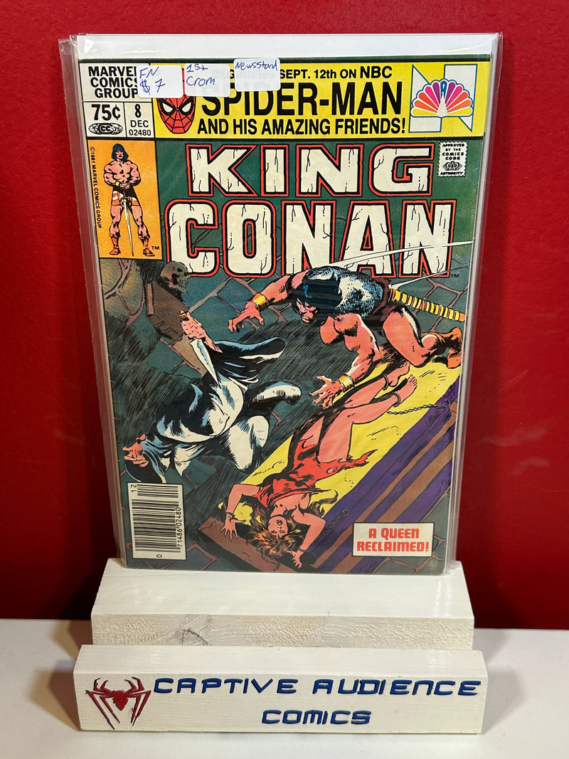 King Conan / Conan the King #8 - Newsstand - 1st Crom - FN