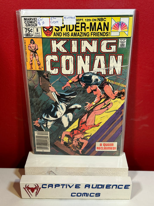 King Conan / Conan the King #8 - Newsstand - 1st Crom - FN