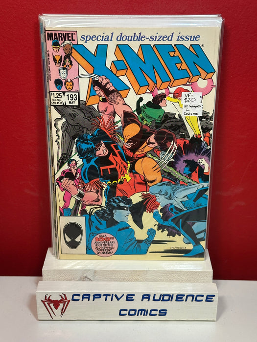 Uncanny X-Men, Vol. 1 #193 - 1st Warpath in Costume - VF-