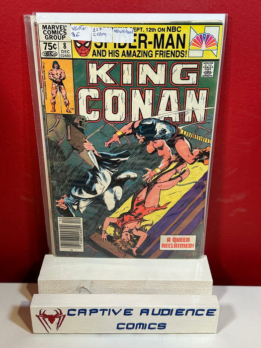 King Conan / Conan the King #8 - Newsstand - 1st Crom - VG/FN