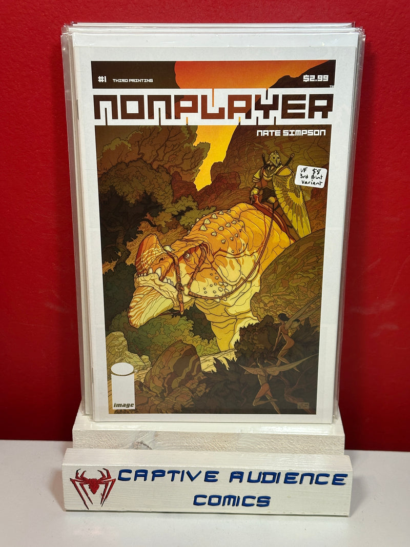 Nonplayer #1 - 3rd Print Variant - VF