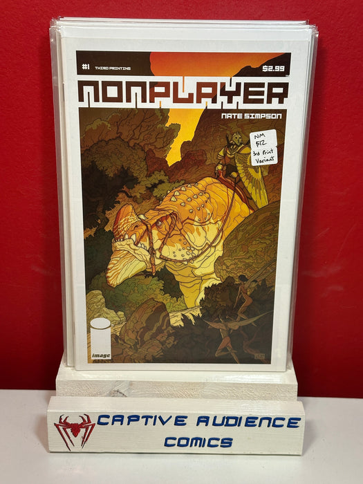 Nonplayer #1 - 3rd Print Variant - NM