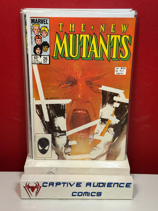 New Mutants, Vol. 1 #26 - 1st Full Legion - VF-