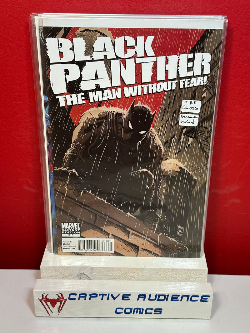 Black Panther: The Man Without Fear #513 - Francesco Francavilla Variant - VF
