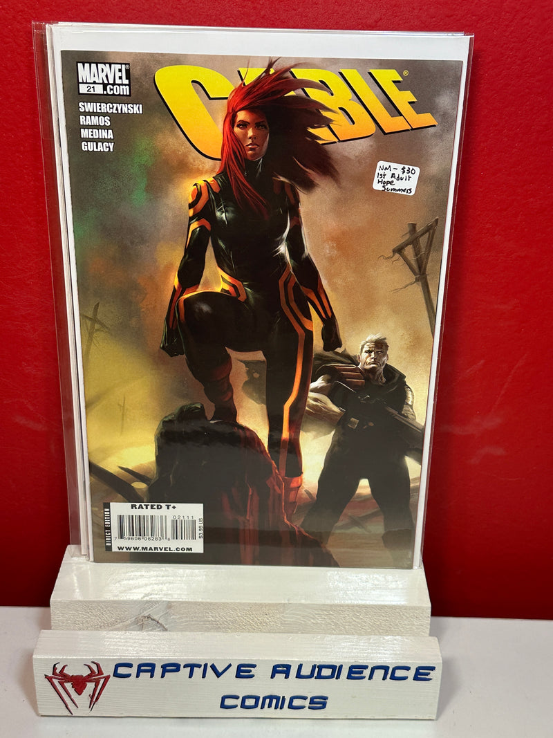 Cable, Vol. 2 #21 - 1st Adult Hope Summers - NM-