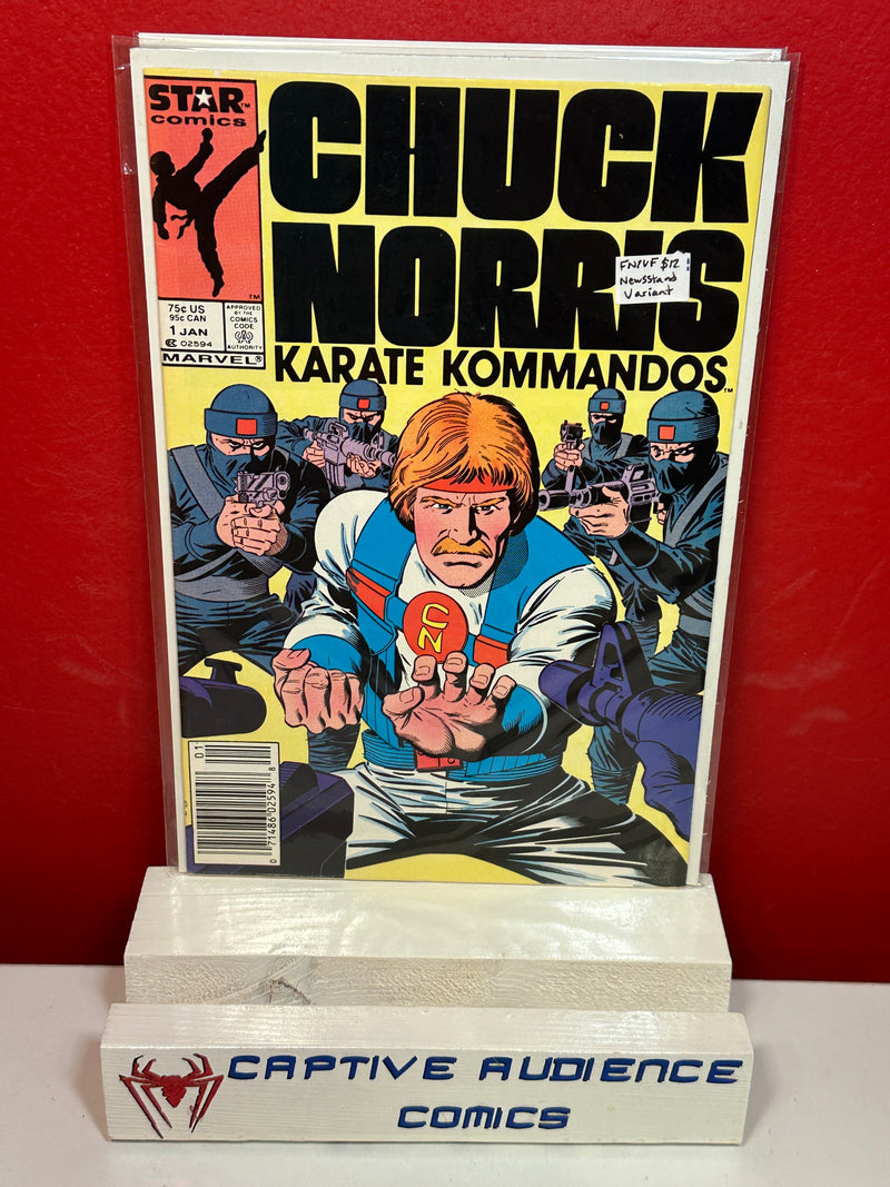 Chuck Norris #1 - Newsstand Variant - FN/VF