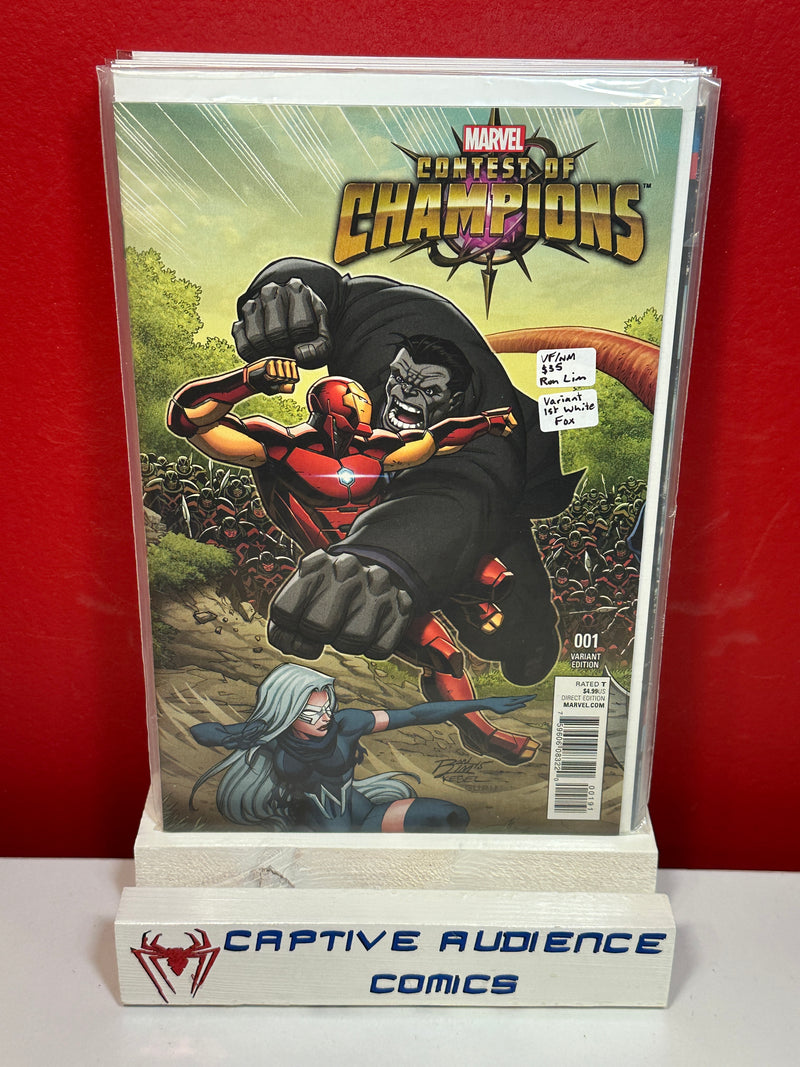 Contest of Champions #1 - Ron Lim Variant - 1st White Fox - VF/NM