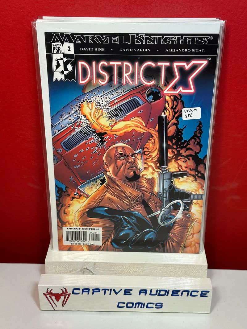 District X #2 - VF/NM