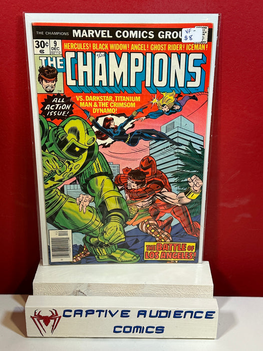Champions, Vol. 1 #9 - Newsstand - VF-