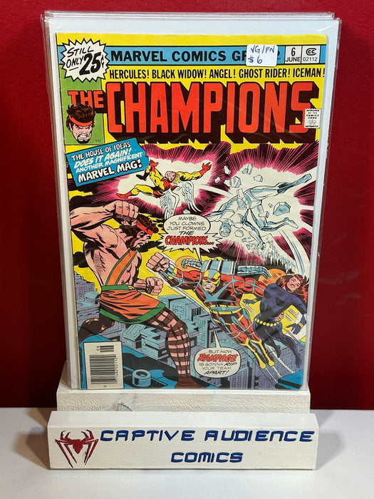 Champions, Vol. 1 #6 - VG/FN