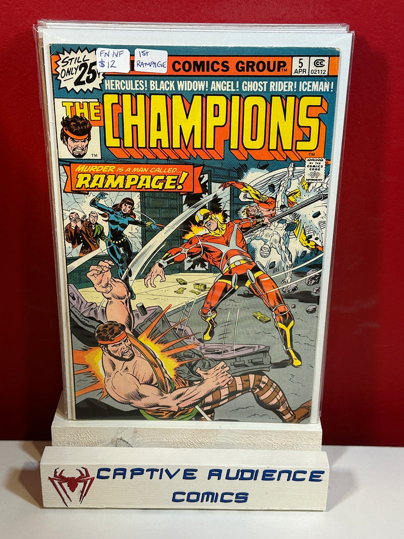 Champions, Vol. 1 #5 - 1st Rampage - FN/VF