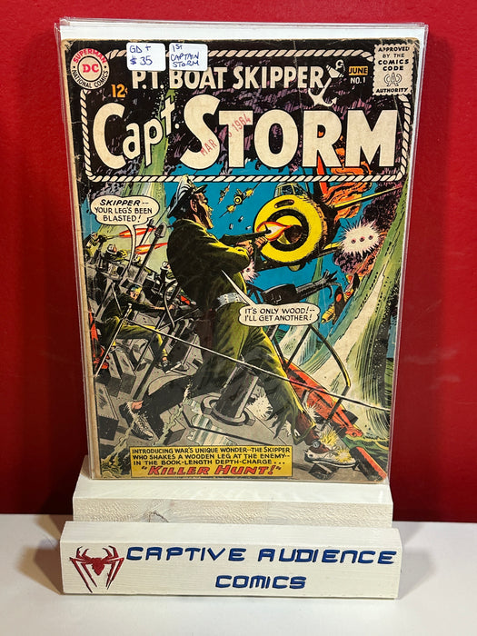 Capt. Storm #1 - 1st Captain Storm - GD+