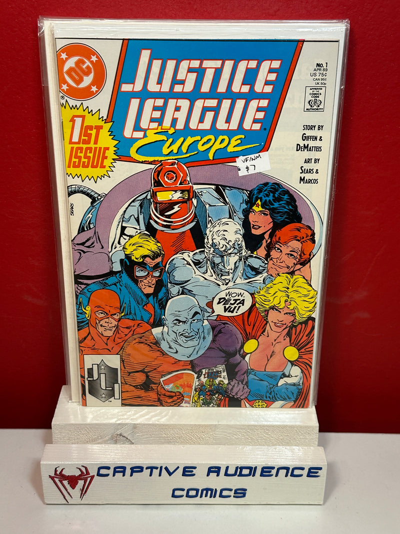 Justice League Europe / International #1 - VF/NM