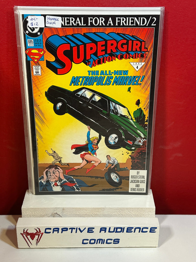 Action Comics, Vol. 1 #685 - Action Comics #1 Homage - NM-