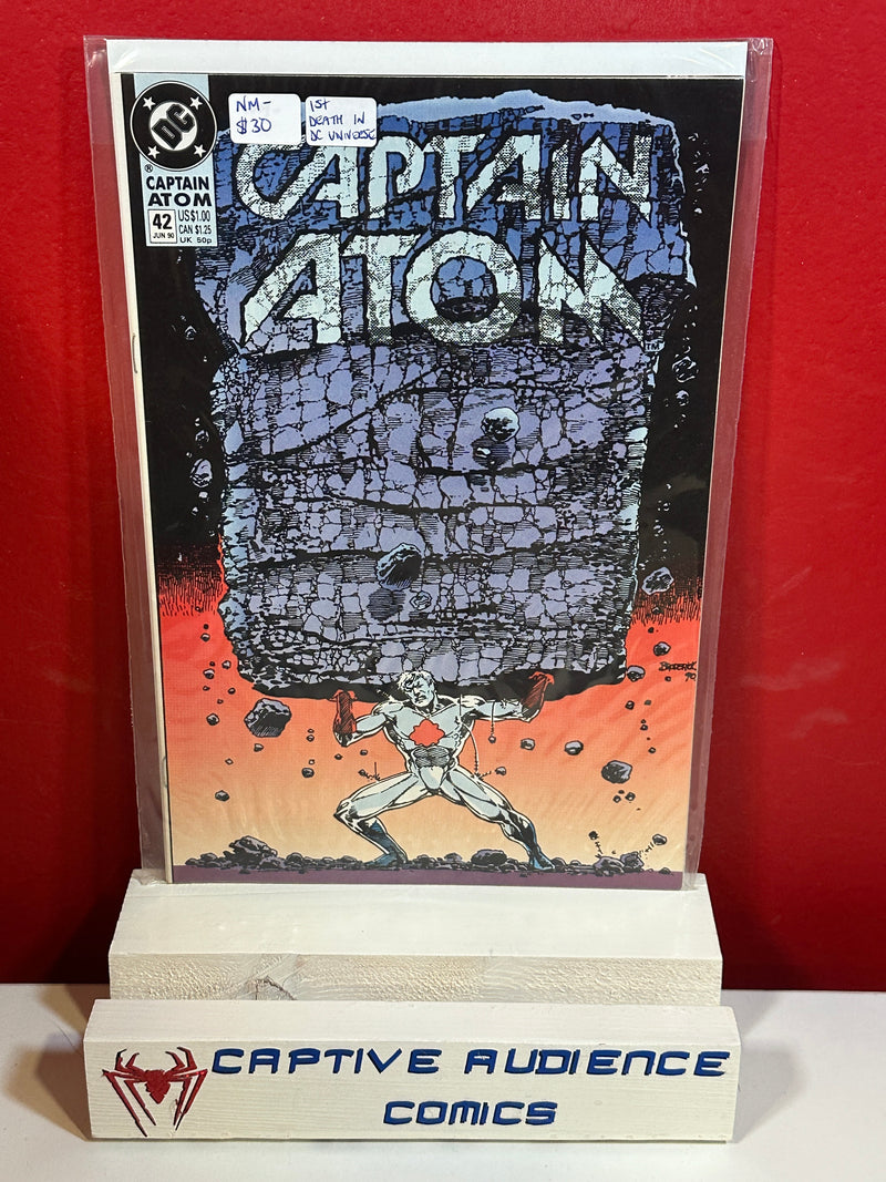 Captain Atom, Vol. 3 #42 - 1st Death in DC Universe - NM-