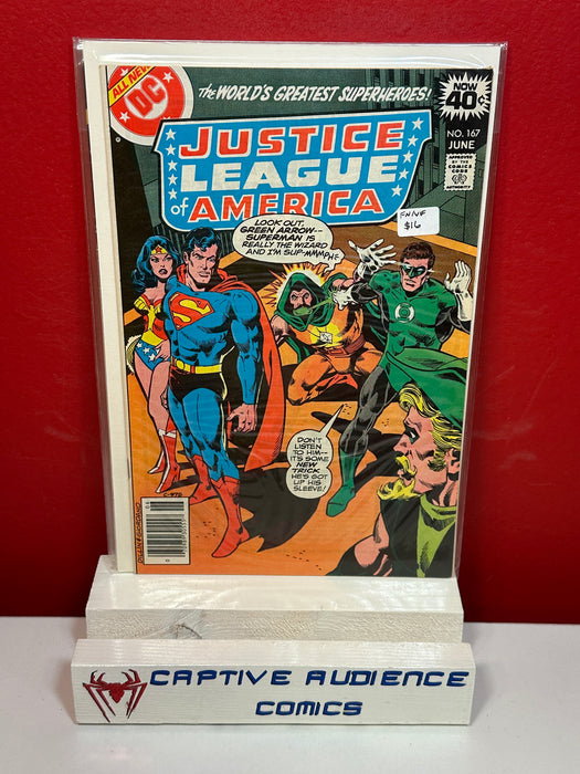 Justice League of America, Vol. 1 #167 - FN/VF