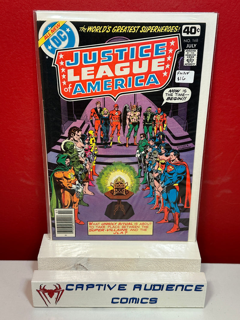 Justice League of America, Vol. 1 #168 - FN/VF