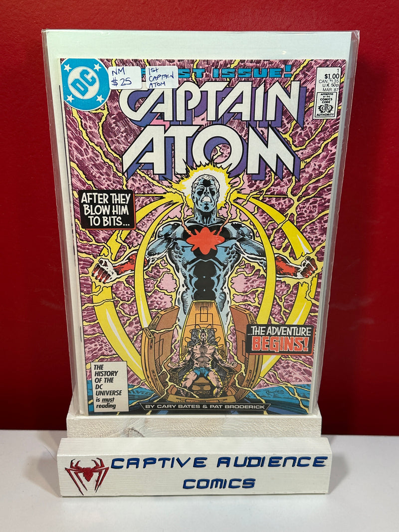 Captain Atom, Vol. 3 #1 - 1st Nathaniel Adams Captain Atom - NM