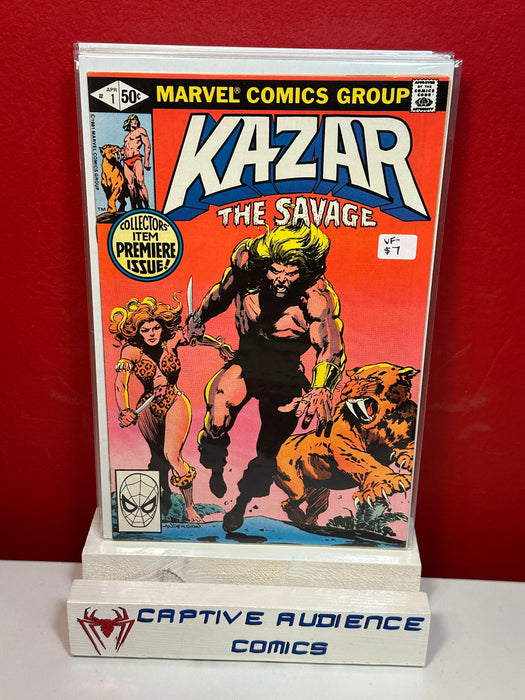 Ka-Zar, Vol. 3 #1 - VF-