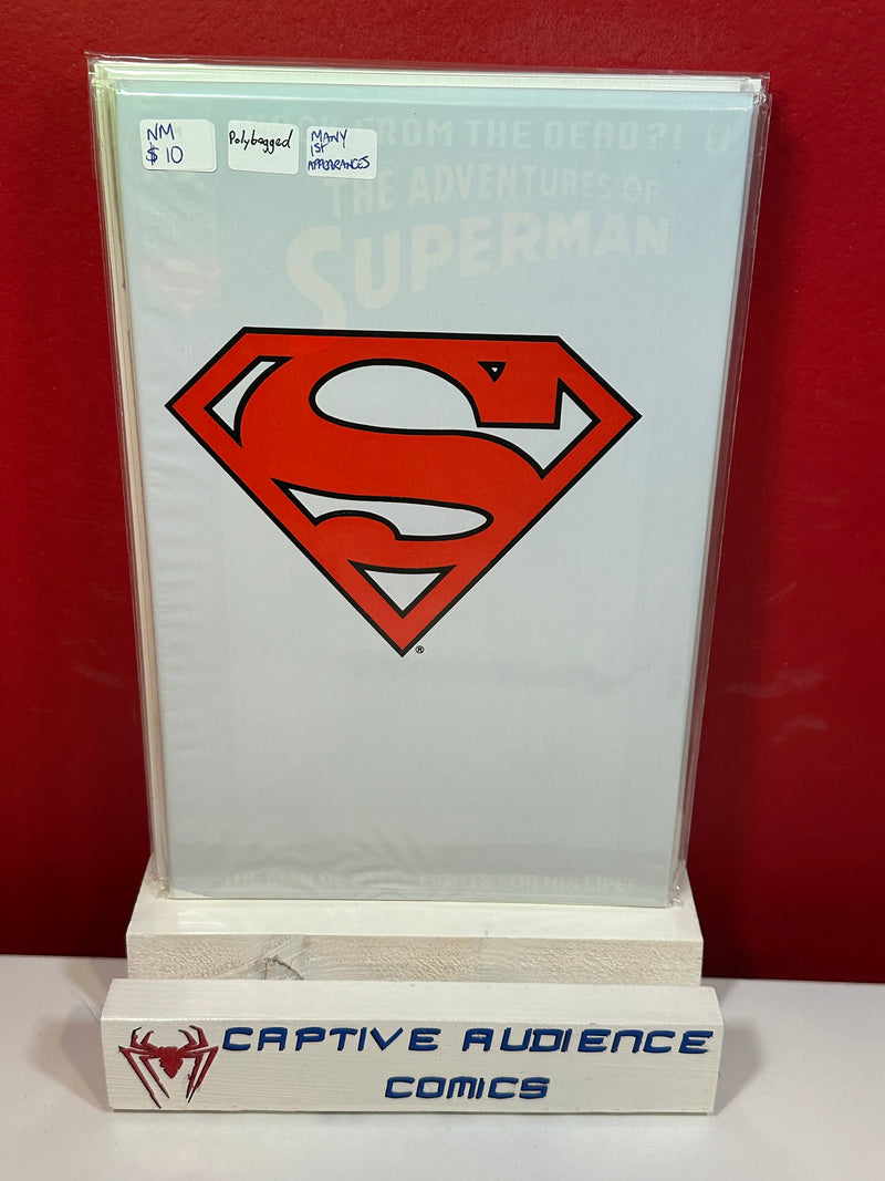 Adventures of Superman #500 - Many 1st Appearances Polybagged Variant - NM
