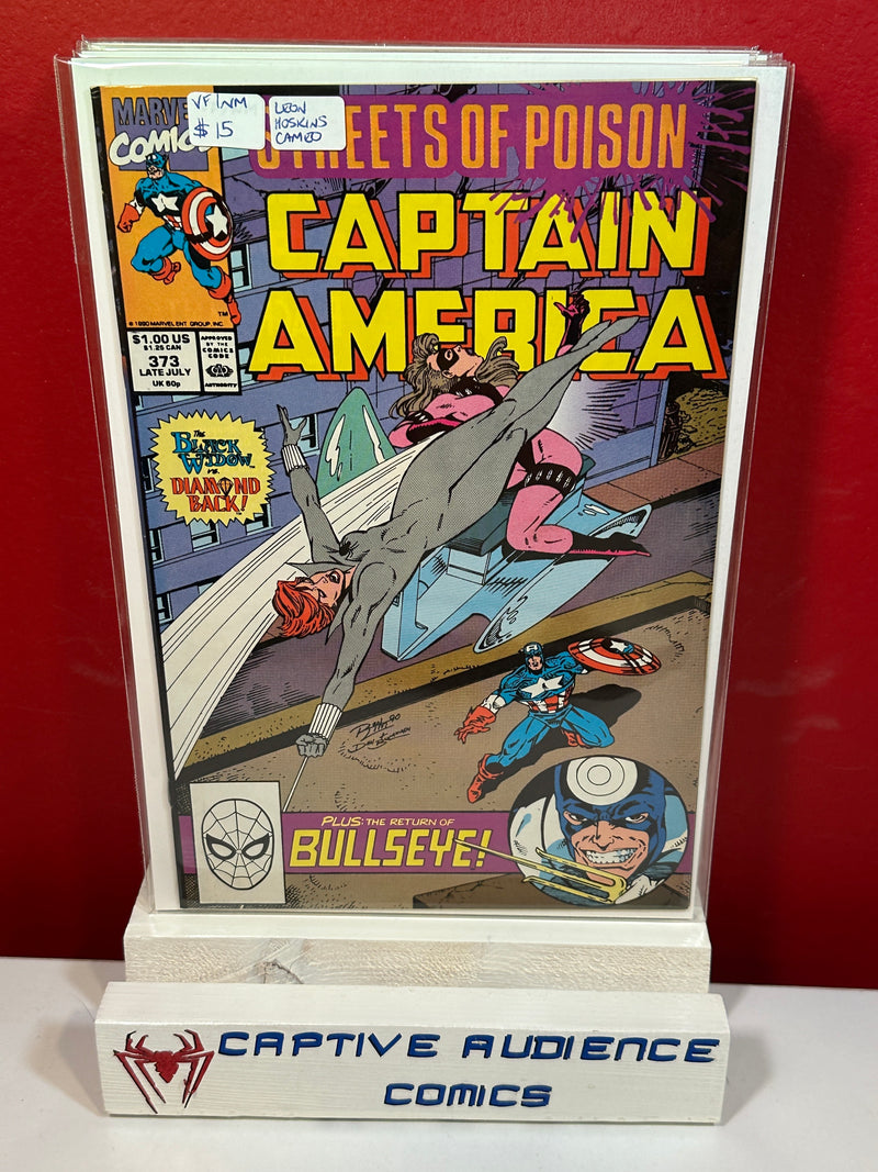 Captain America, Vol. 1 #374 - 1st Leon Hoskins - VF/NM