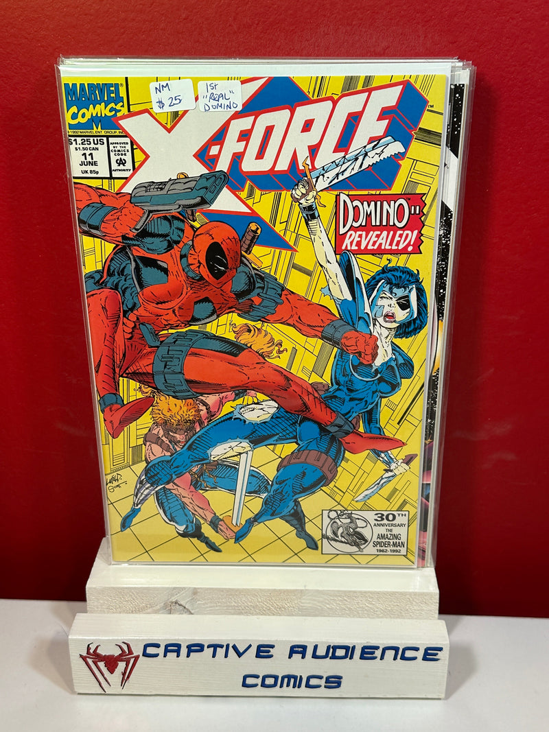 X-Force, Vol. 1 #11 - 1st Real Domino - NM