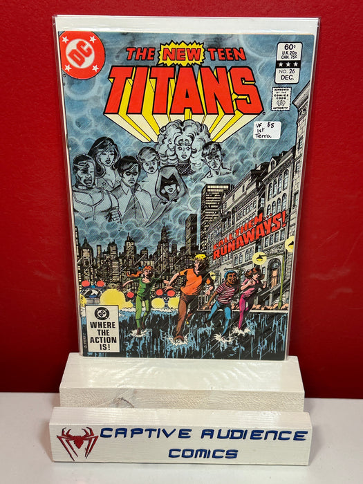 New Teen Titans, The Vol. 1 #26 - 1st Terra - VF