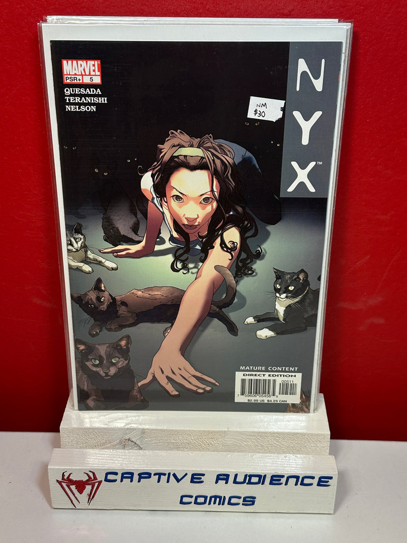NYX, Vol. 1 #5 - NM