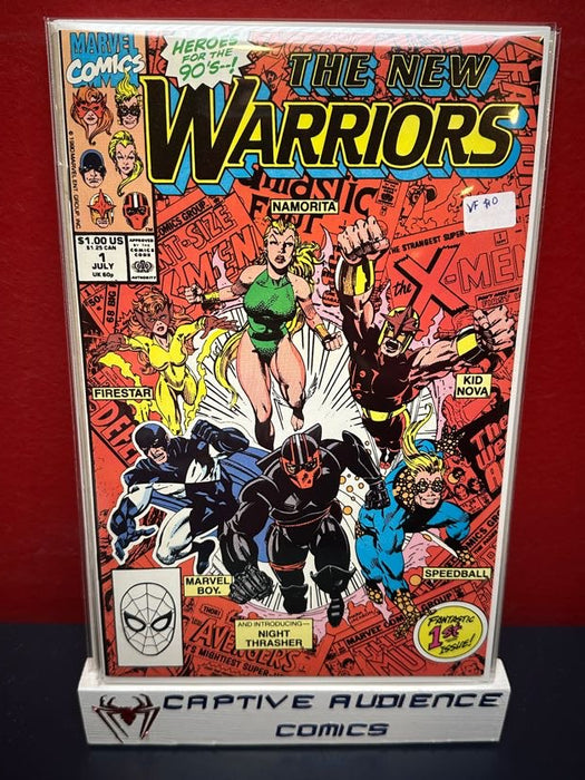 New Warriors, Vol. 1 #1 - VF