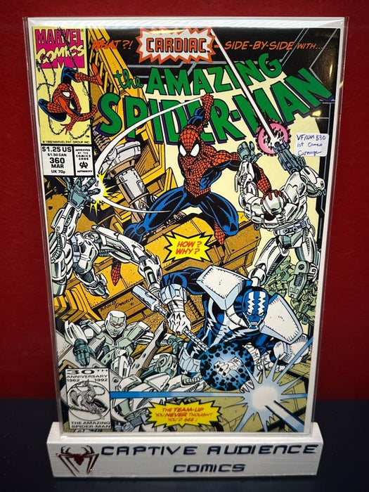 Amazing Spider-Man, The Vol. 1 #360 - 1st Cameo Carnage - VF/NM