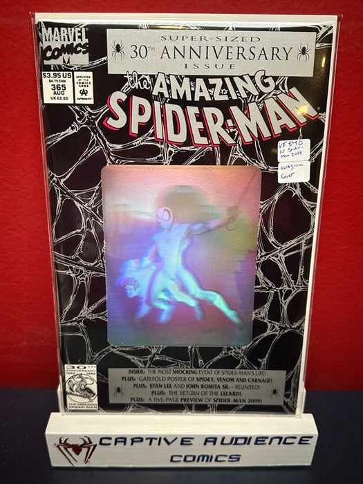 Amazing Spider-Man, The Vol. 1 #365 - 1st Spider-man 2099 Hologram Cover - VF