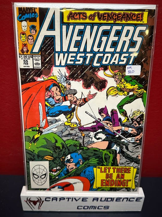 West Coast Avengers, The Vol. 2 #55 - NM