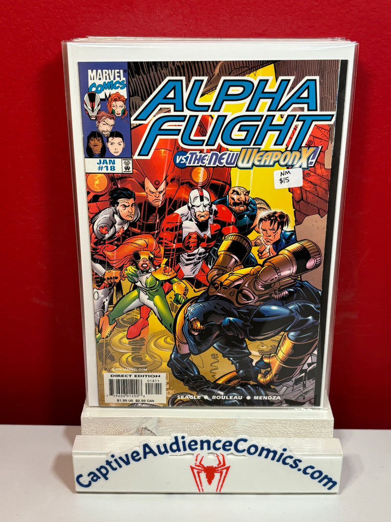 Alpha Flight, Vol. 2 #18 - NM