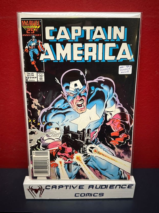 Captain America, Vol. 1 #321 - Newsstand Variant - NM-