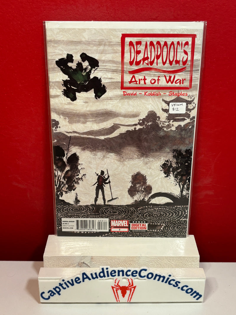 Deadpool's Art Of War #3 - VF/NM
