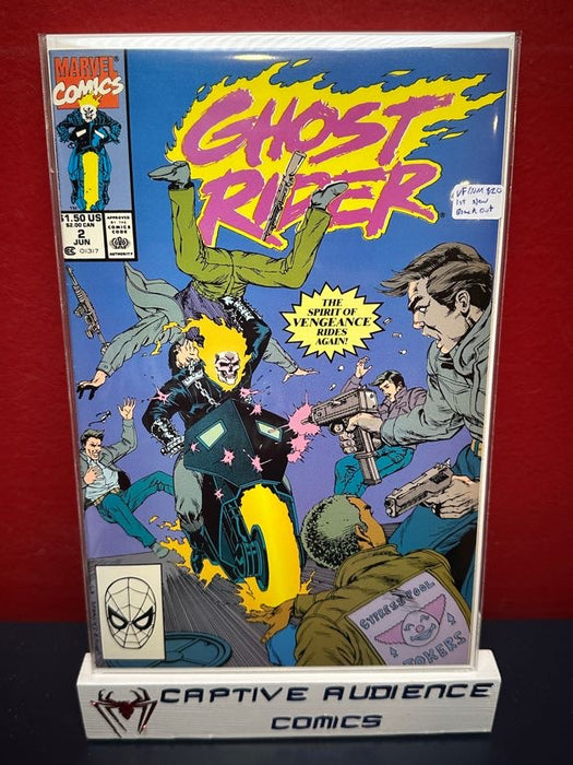 Ghost Rider, Vol. 2 #2 - 1st New Black Out - VF/NM