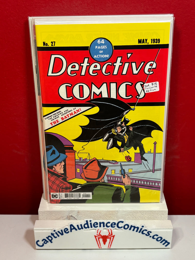Detective Comics, Vol. 1 #27 - Facsimile Edition - NM