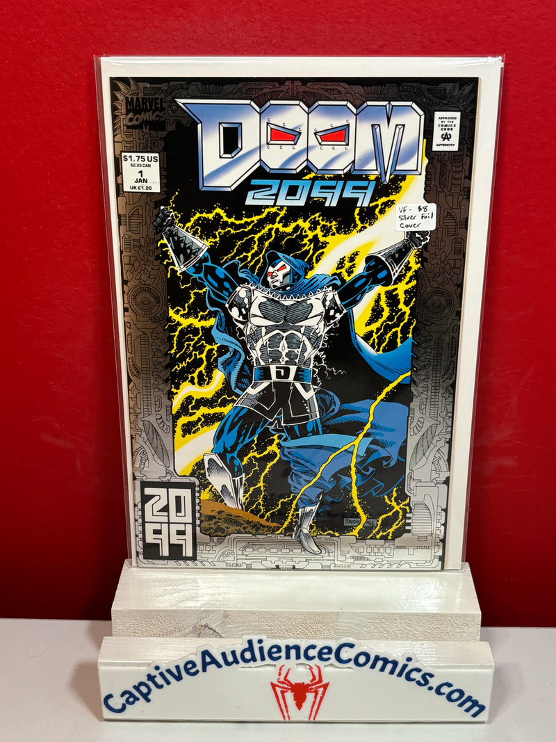 Doom 2099, Vol. 1 #1 - Silver Foil Cover - VF-