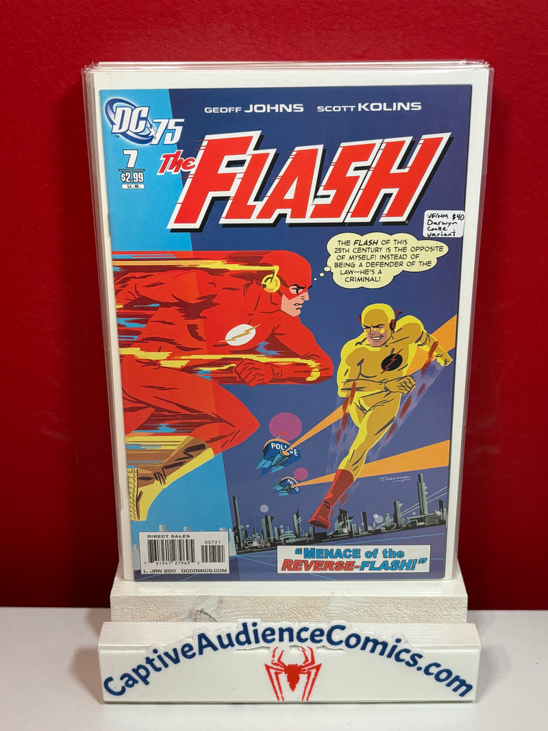 Flash, Vol. 3 #7 - Darwyn Cooke Variant - VF/NM