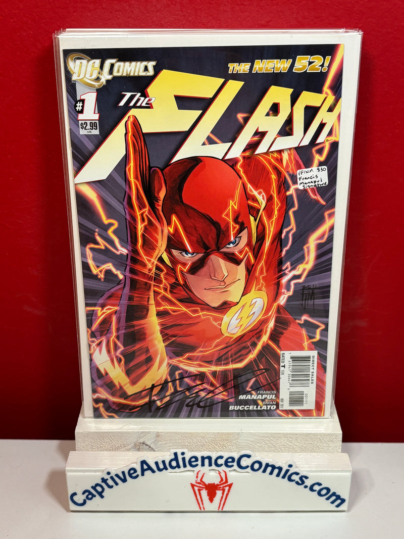 Flash, Vol. 4 #0 - Francis Manapul Signature - VF/NM