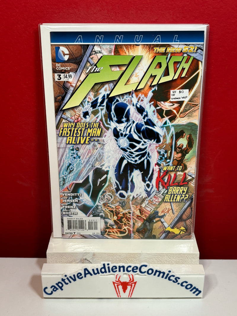 Flash, Vol. 4 Annual #3 - 1st Wallace West - VF