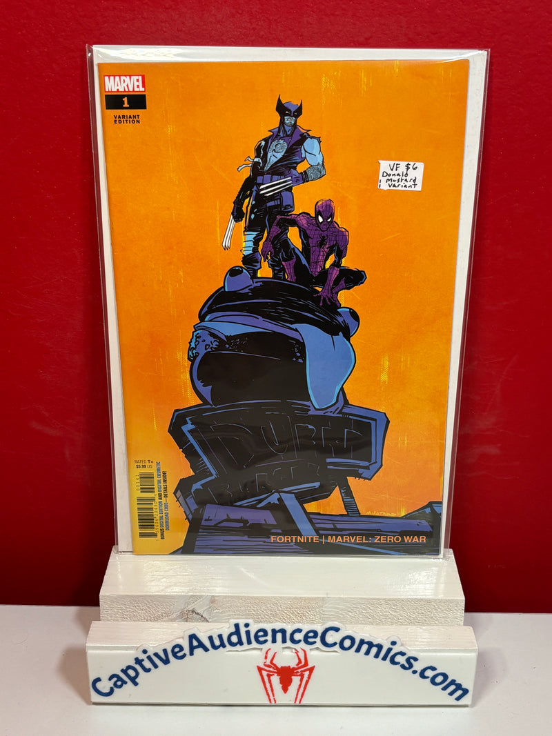Fortnite x Marvel: Zero War #1 - Donald Mustard Variant - VF