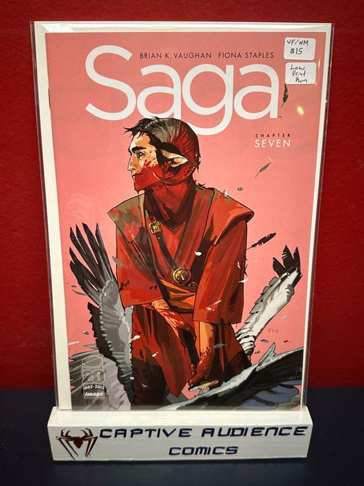 Saga #7 - Low Print Run - VF/NM